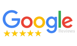 Google Reviews five-star rating logo